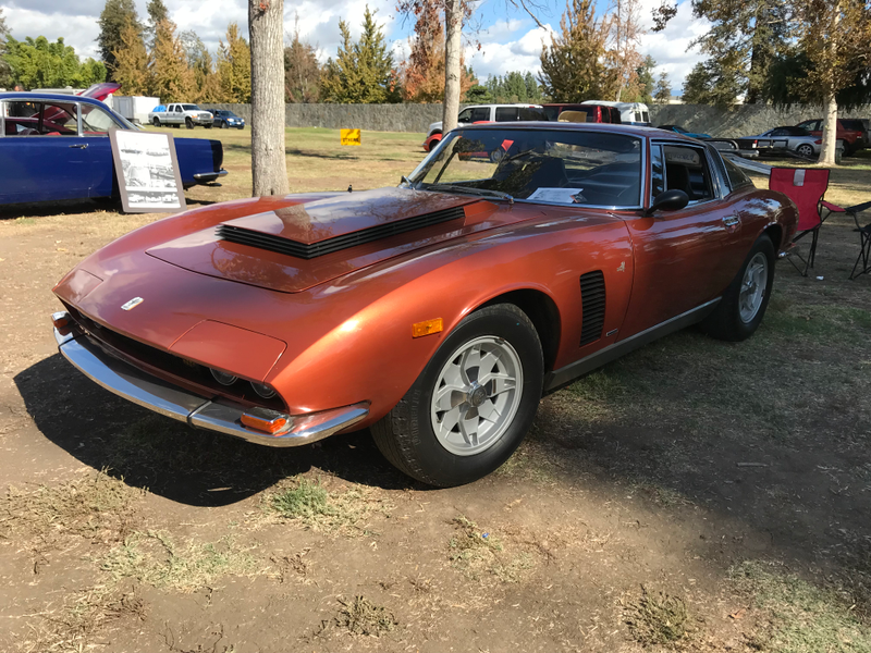 Iso Grifo with a badass looking hood.